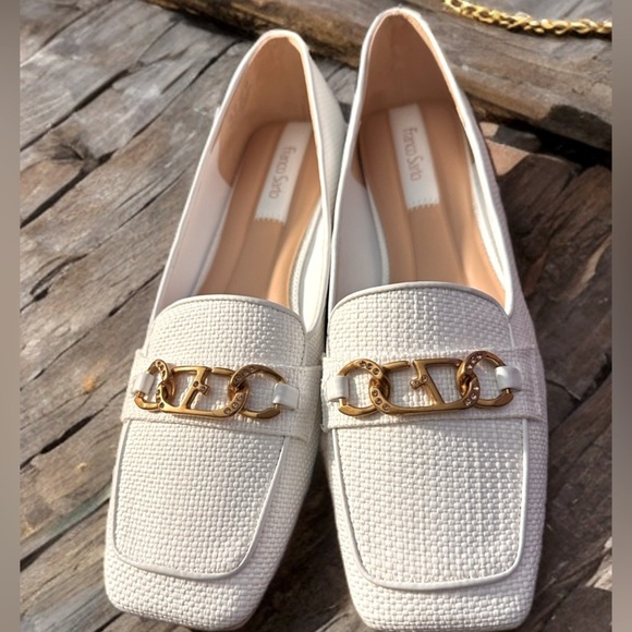 NEW Franco Sarto Women’s L-Tiari Slip On Loafers White Size 11M - Picture 14 of 14